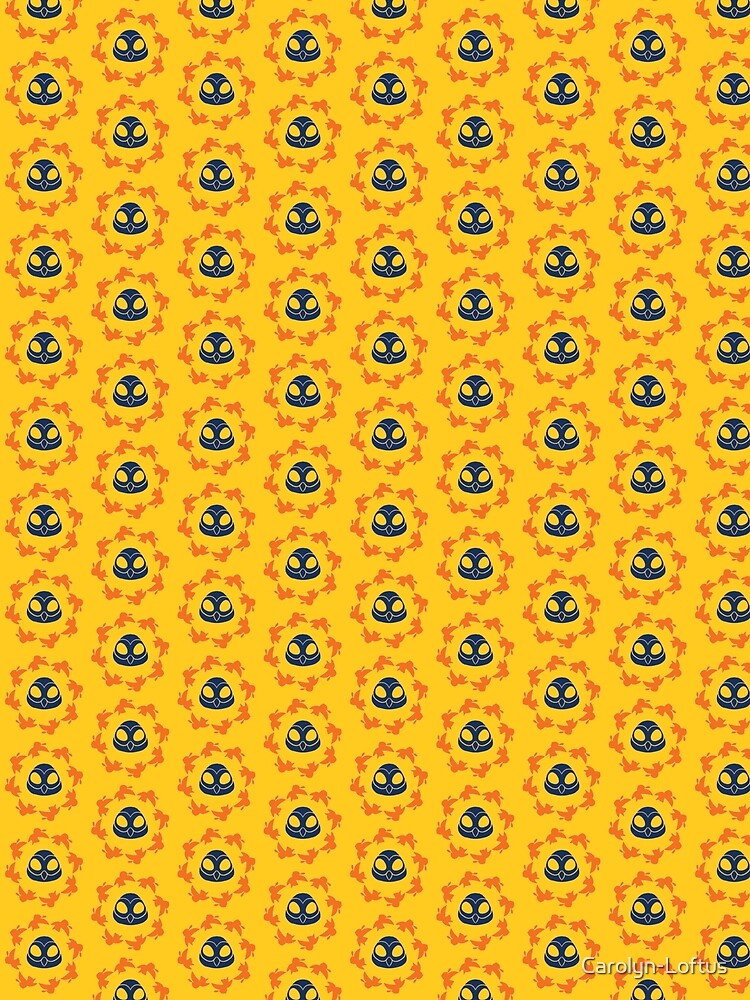 I am a Night Owl Doomed to the Life of an Early Bird, Sub Pattern (Yellow) by Carolyn-Loftus