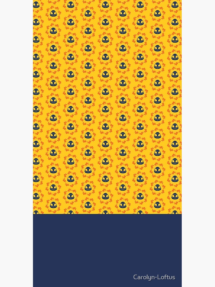 I am a Night Owl Doomed to the Life of an Early Bird, Sub Pattern (Yellow) by Carolyn-Loftus