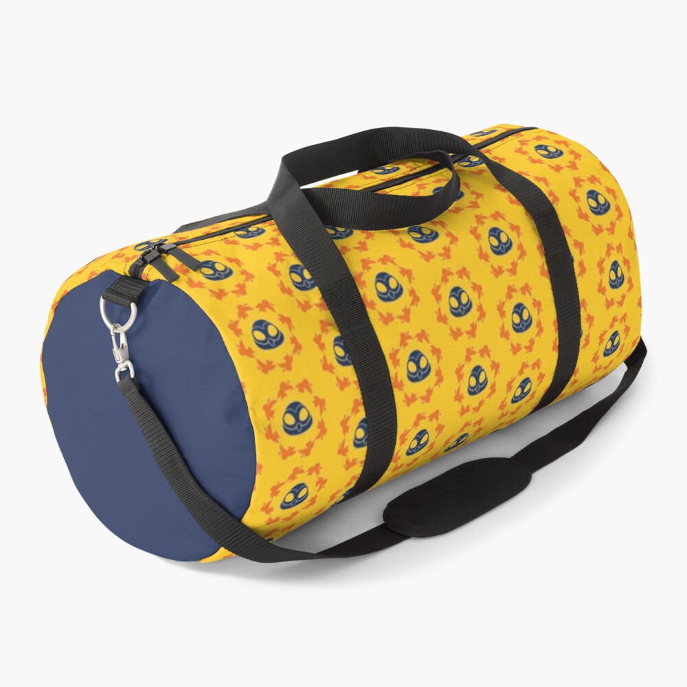 I am a Night Owl Doomed to the Life of an Early Bird, Sub Pattern (Yellow) Duffle Bag
