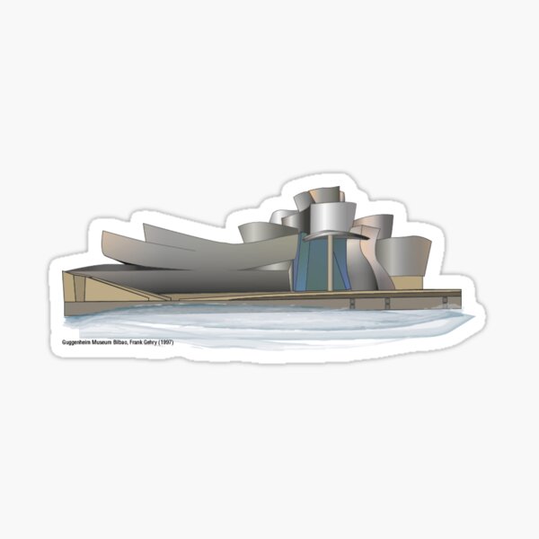 Item preview, Guggenheim Museum Bilbao, Frank Gehry (1997) designed and sold by trapezedevil.