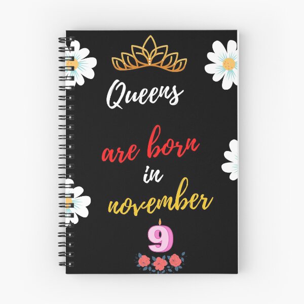 Item preview, queens born in november 9 designed and sold by ahmed degnich.