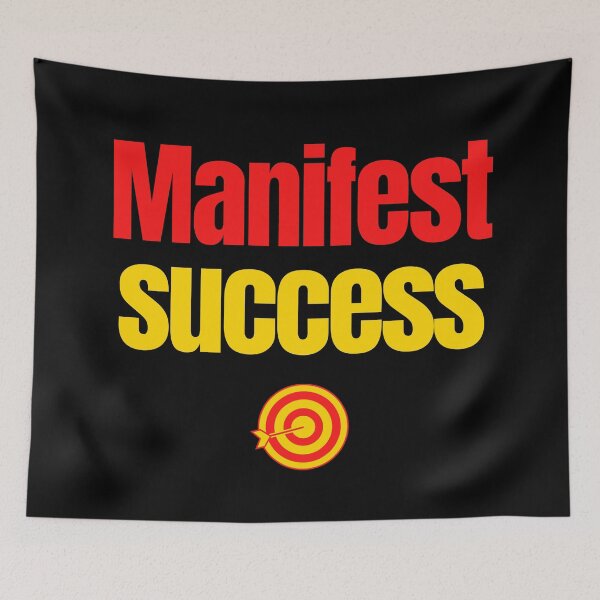 Item preview, manifest success affirmative quote designed and sold by EmotionArt.