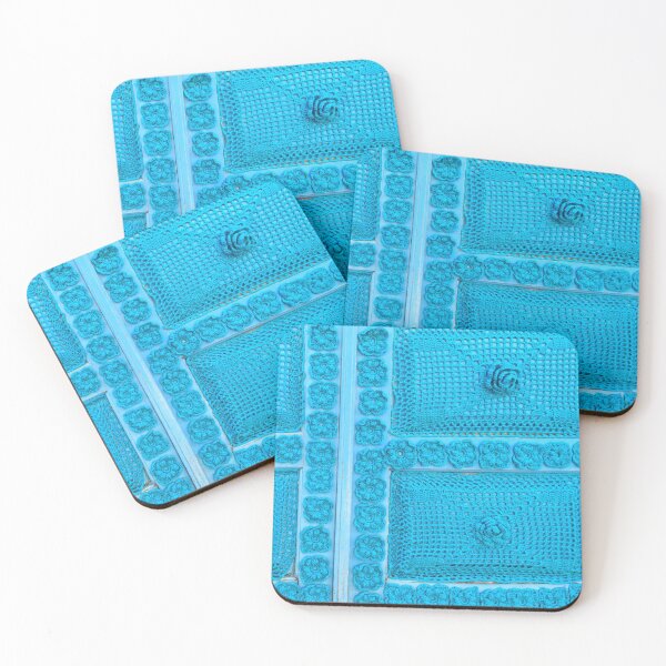 Item preview, Blue crochet door designed and sold by SunnyPortugal.