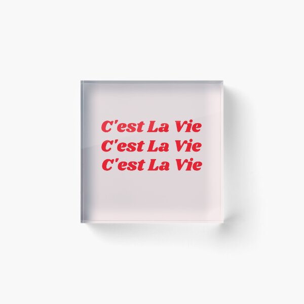 Item preview, C'est La Vie designed and sold by RougeAtelier.