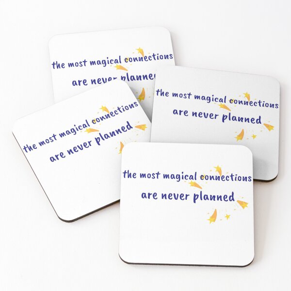 Item preview, Magical connections in blue text designed and sold by Luccianos.