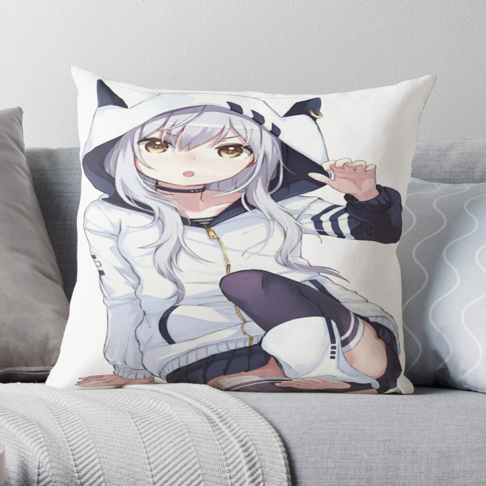 Sexy anime girl feet Throw Pillow for Sale by serenasuni