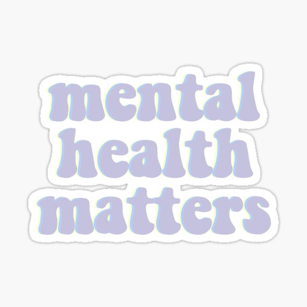 Item preview, mental health matters  designed and sold by amyhutchison.