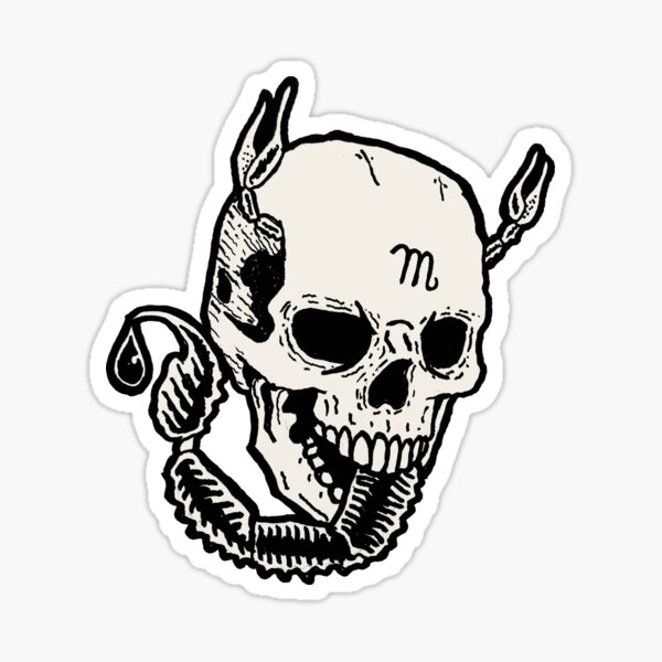 Scorpio Glossy Sticker