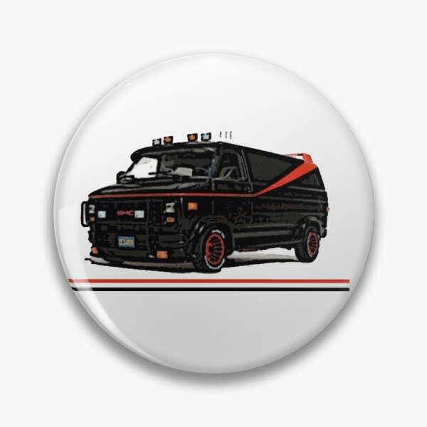 Item preview, The A-Team Van Print Stripes designed and sold by Matt Astle.