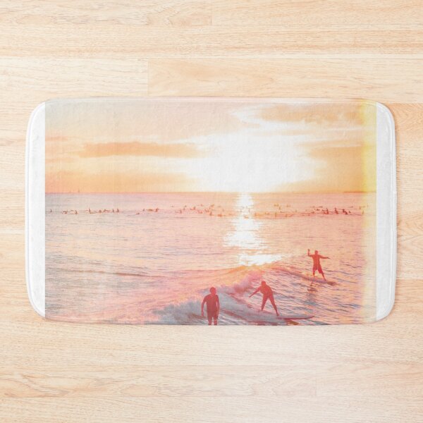 Item preview, Sunset Surf Beach Scene  designed and sold by Dollfacedesign.