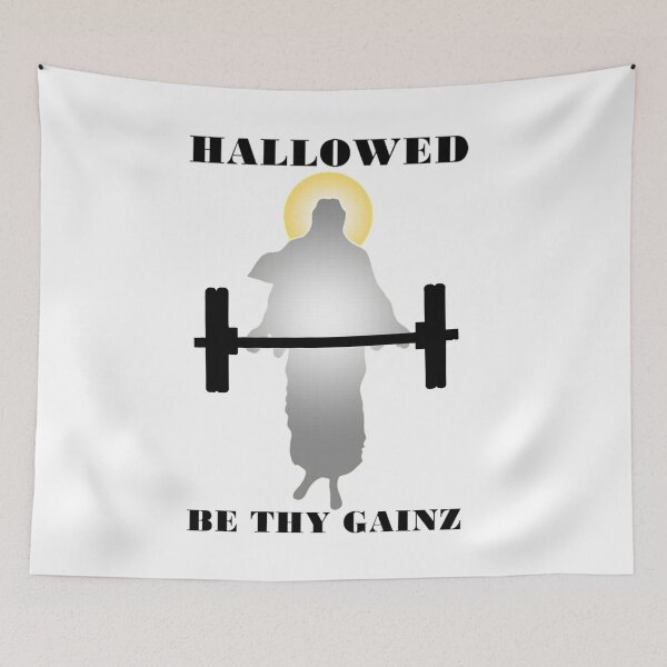Item preview, Hallowed Be Thy Gainz designed and sold by Odysea.