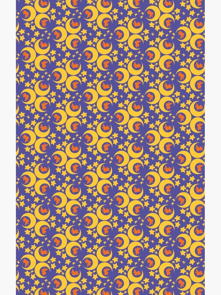 I am an Early Bird Doomed to the Life of a Night Owl, Main Pattern (Purple) by Carolyn-Loftus