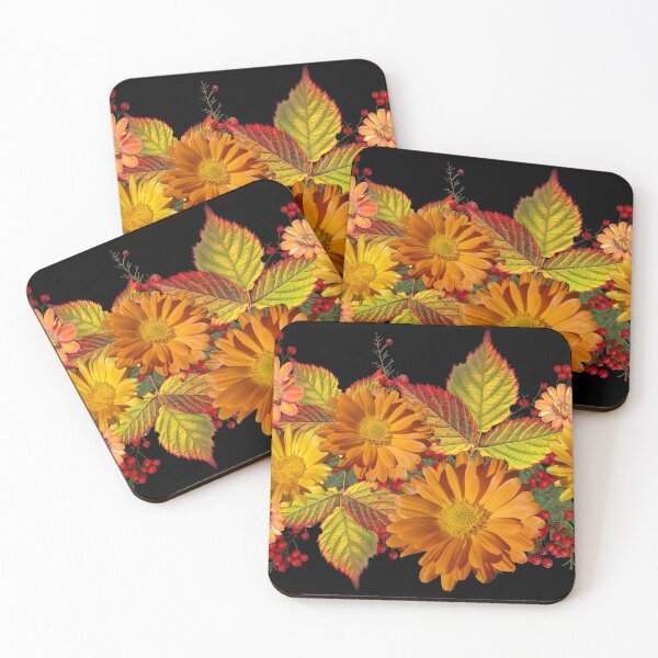 Item preview, Autumn flowers  designed and sold by Lupappdesigns.