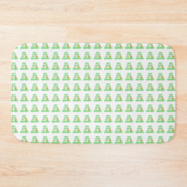 Item preview, Eat Sleep Get Minecoins Repeat Minecraft sticker pack designed and sold by MinecraftMania.