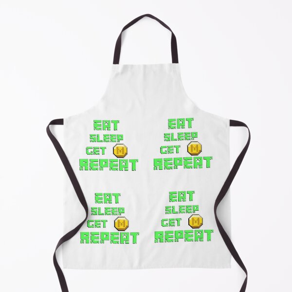Item preview, Eat Sleep Get Minecoins Repeat Minecraft sticker pack designed and sold by MinecraftMania.