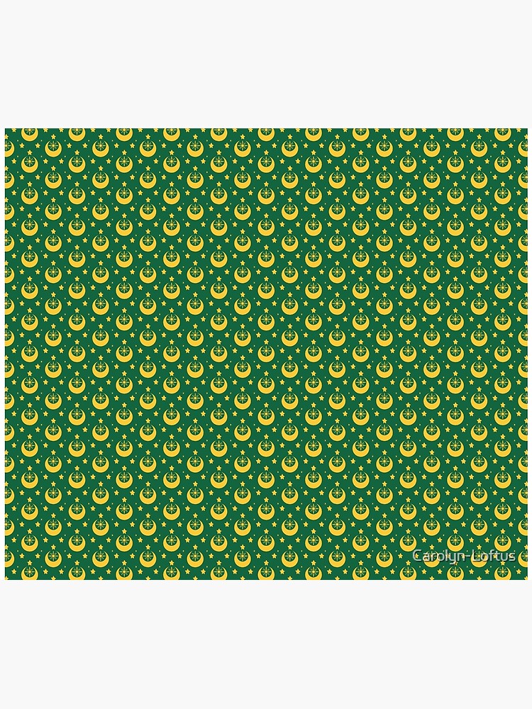 I am an Early Bird Doomed to the Life of a Night Owl, Sub Pattern (Green) by Carolyn-Loftus