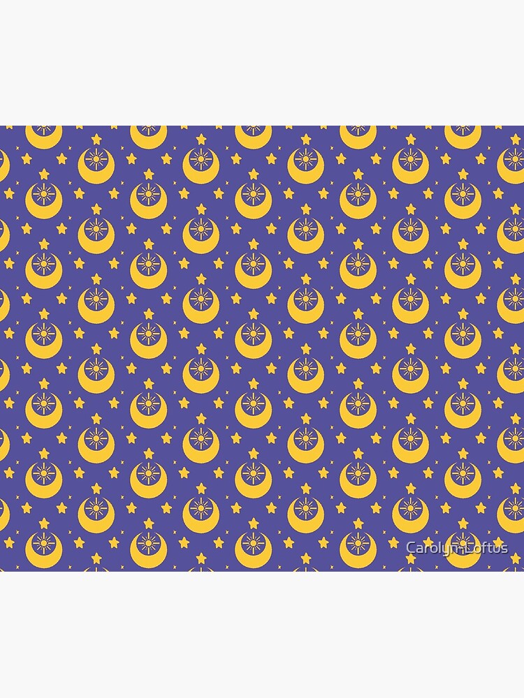 I am an Early Bird Doomed to the Life of a Night Owl, Sub Pattern (Purple) by Carolyn-Loftus