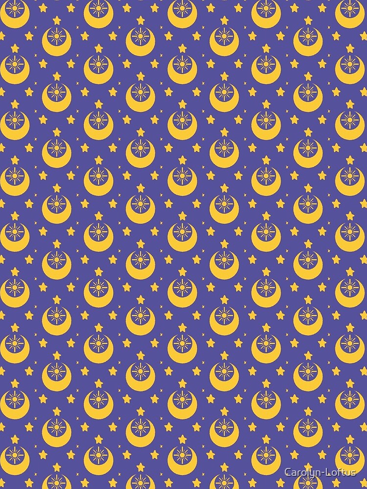 I am an Early Bird Doomed to the Life of a Night Owl, Sub Pattern (Purple) by Carolyn-Loftus