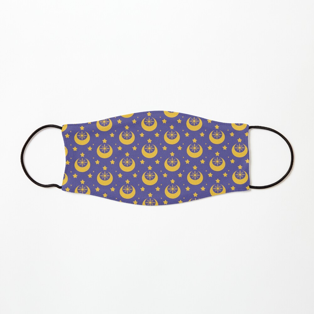 I am an Early Bird Doomed to the Life of a Night Owl, Sub Pattern (Purple) Mask