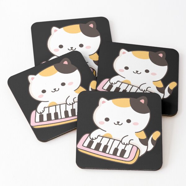 Item preview, Cat Musician designed and sold by TrueTrippyArts.