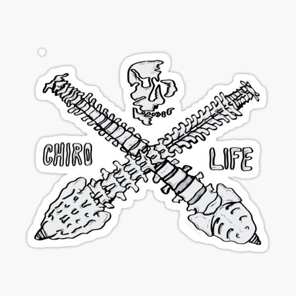 Chiro Life Sticker
