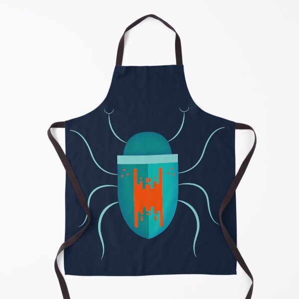 Item preview, Blue and Orange Beetle designed and sold by BreeKM.