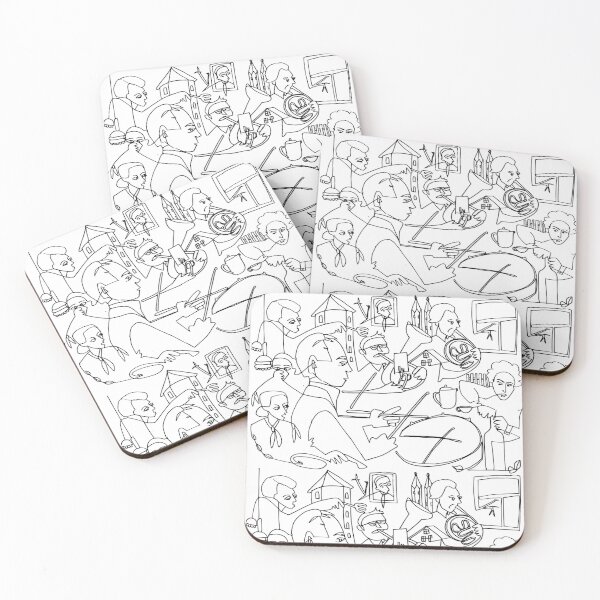 Item preview, Marching band, Brass Orchestra, Band Life designed and sold by badlydrawnbabe.