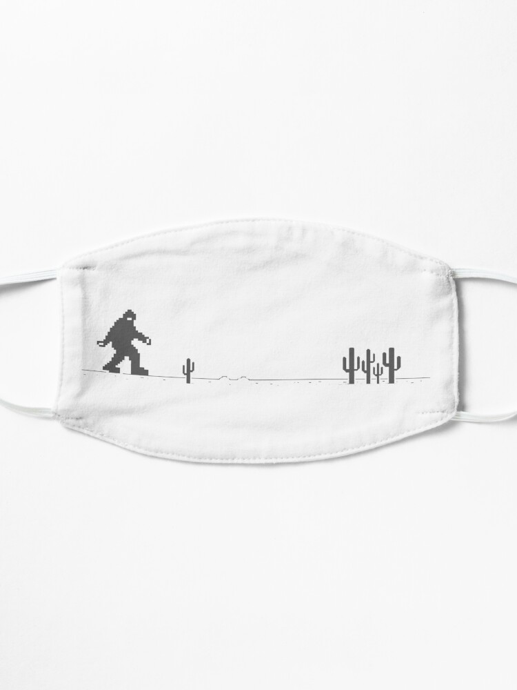 Alternate view of Bigfoot Cactus Offline Chrome Mask