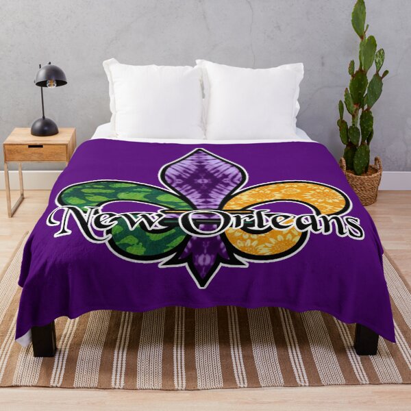 Item preview, Nola Mardi Gras Fleur D Lis designed and sold by artbyomega.