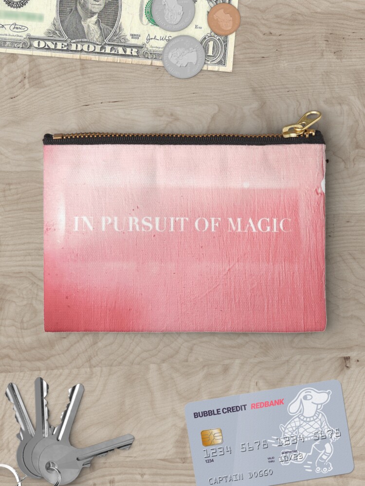 Thumbnail 3 of 4, Zipper Pouch, In Pursuit of magic designed and sold by Dollfacedesign.