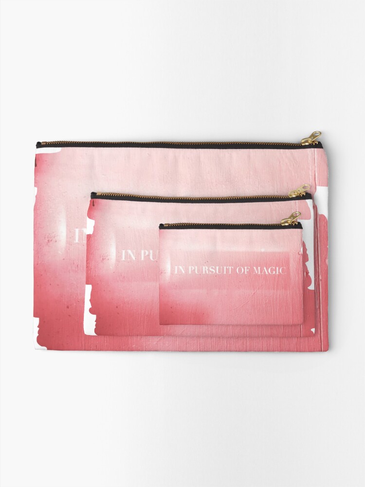 Thumbnail 2 of 4, Zipper Pouch, In Pursuit of magic designed and sold by Dollfacedesign.
