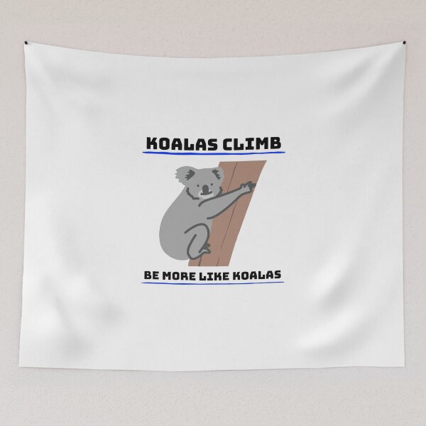 Item preview, Koalas Climb Sea más como Koalas designed and sold by dinobouldering.