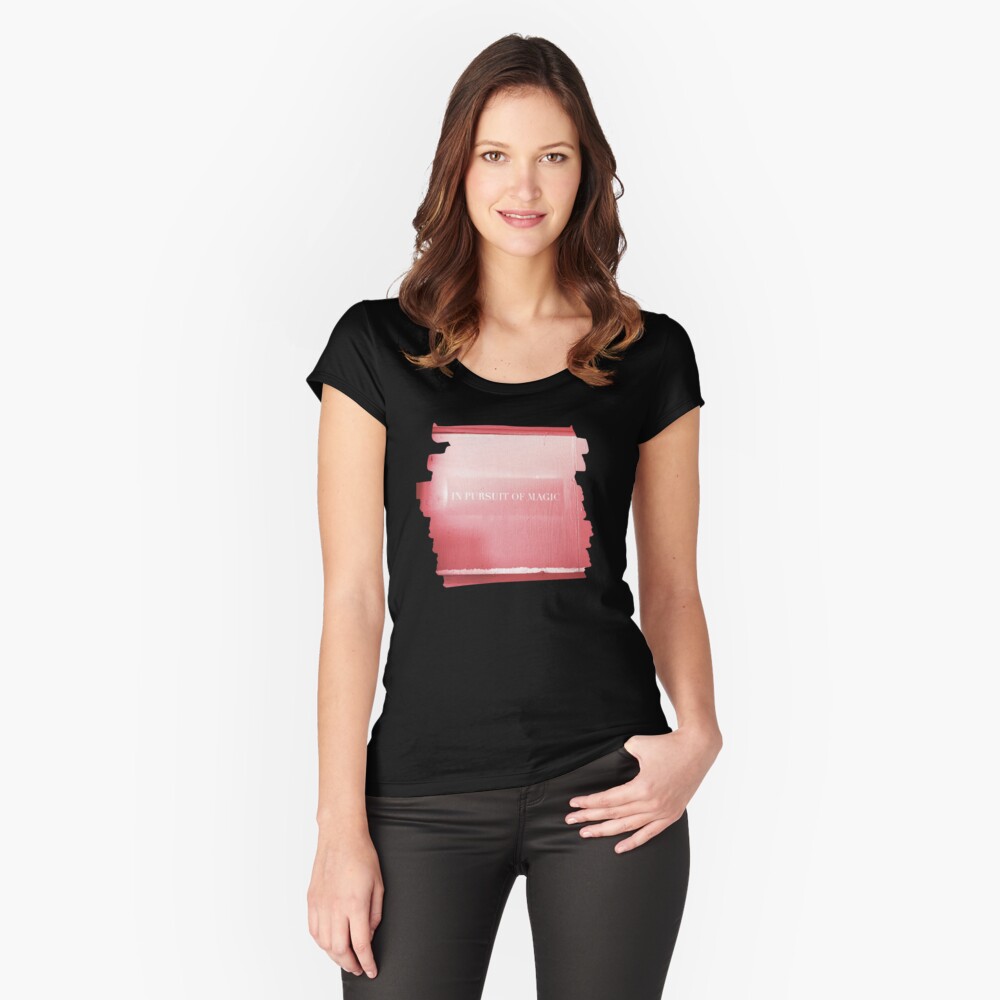 Item preview, Fitted Scoop T-Shirt designed and sold by Dollfacedesign.