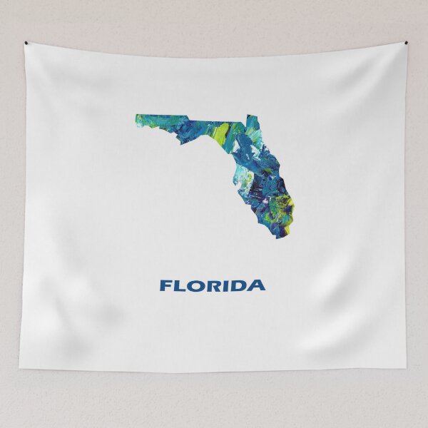 Item preview, Florida Abstract Design (T-Shirt) designed and sold by TeeStoreMeStore.