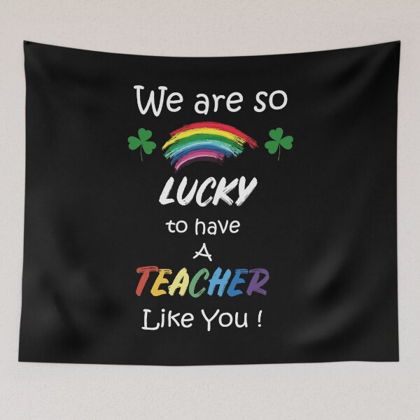 Item preview, We are so lucky to have a teacher like you  designed and sold by btilyas.