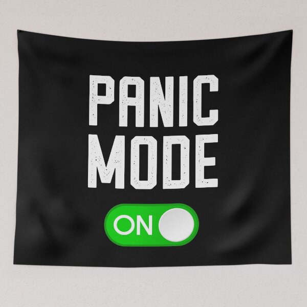 Item preview, Panic Mode ON Virus Study Funny Exam Gift designed and sold by teeseeds.