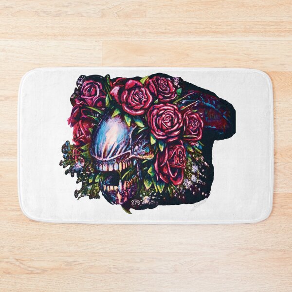 Item preview, Day of the dead Alien Skull designed and sold by emanloc.