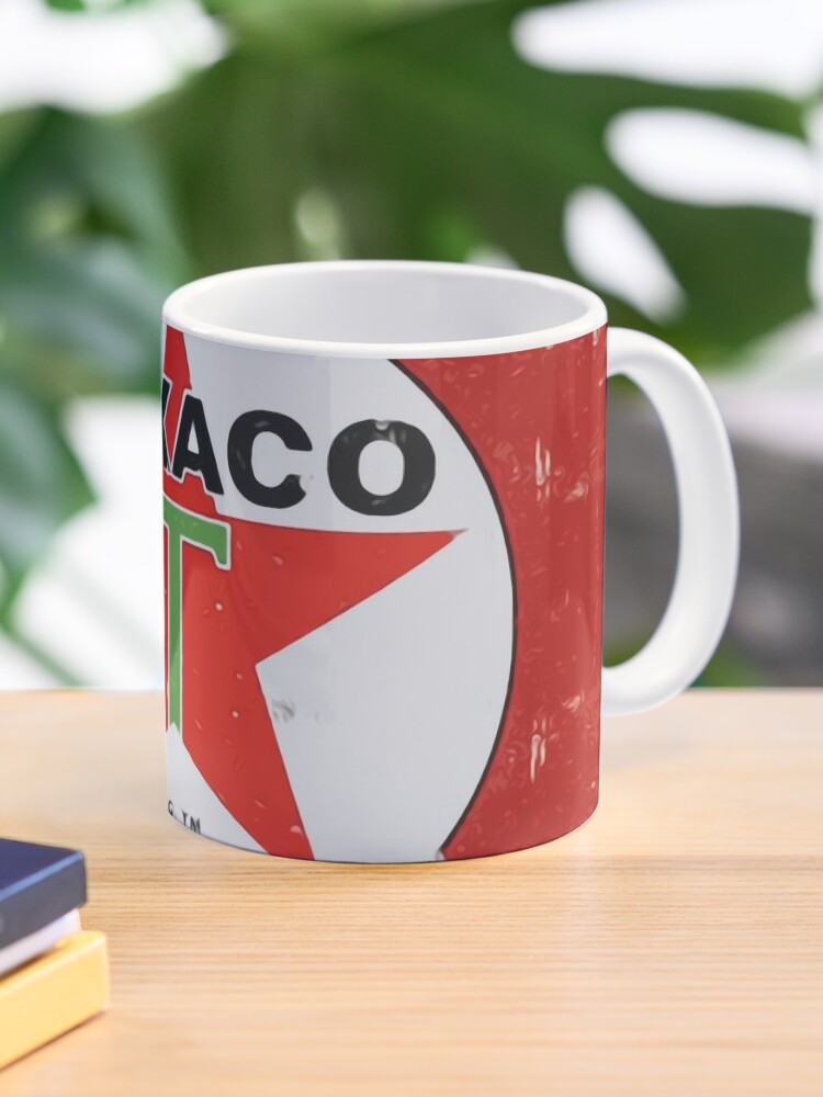 Texaco Motor Oil Can Mug – American Brand Studio