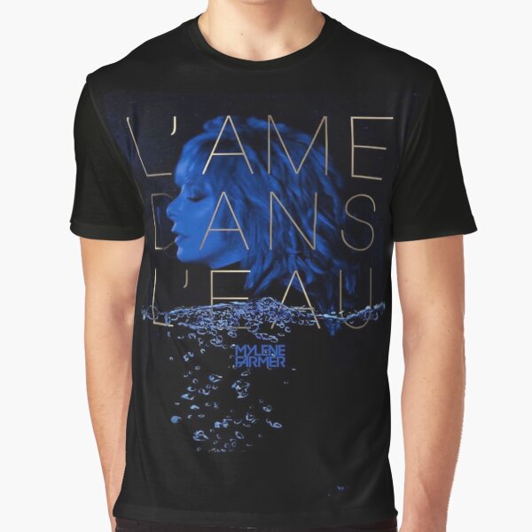 SOUL IN THE WATER Mylène Farmer Graphic T-Shirt