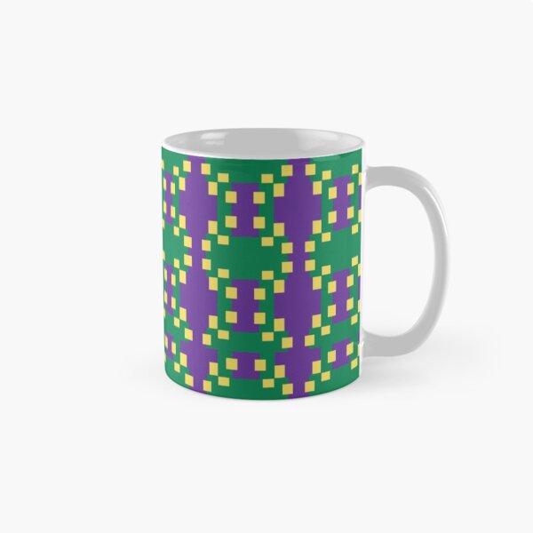 Item preview, Abstract Yellow Squared Dots Pattern on Purple designed and sold by Sendreka.