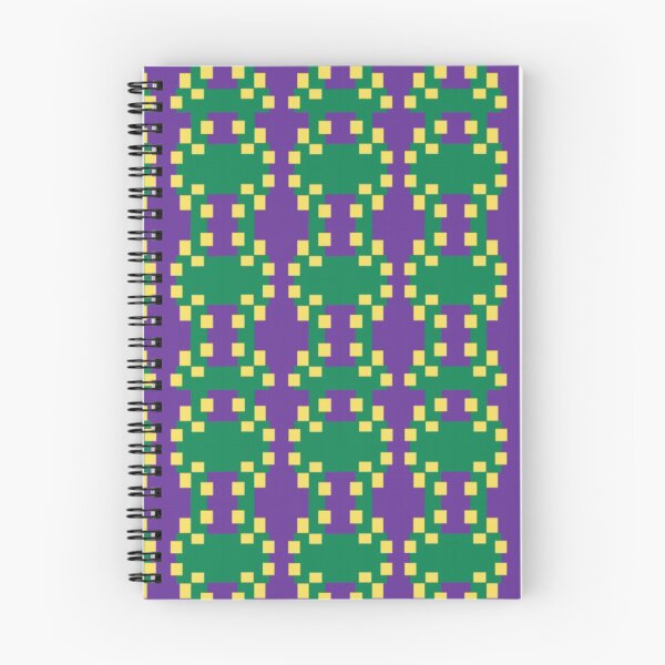 Item preview, Abstract Yellow Squared Dots Pattern on Purple designed and sold by Sendreka.