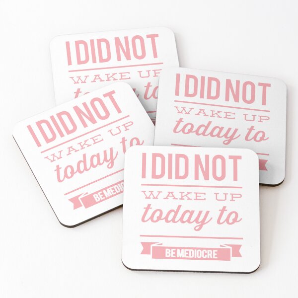Item preview, No me desperté hoy para ser mediocre designed and sold by LiveAndGlow.