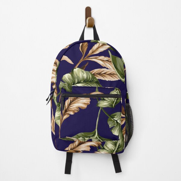 Item preview, Banana leaf_Navy designed and sold by goldstar1930.
