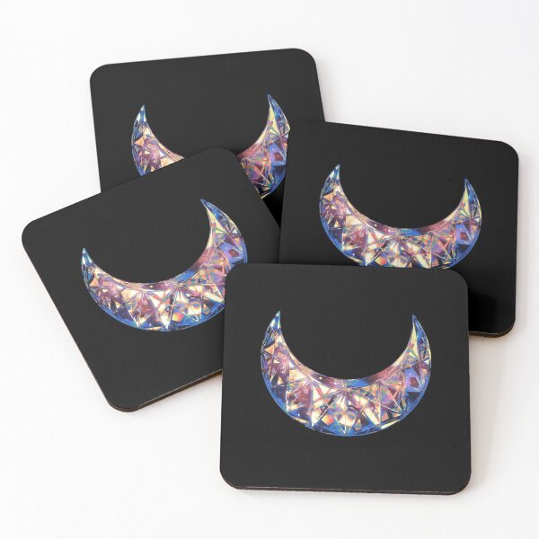 Item preview, Pretty Black Opal Crescent Moon Crystal designed and sold by arterialmotive.
