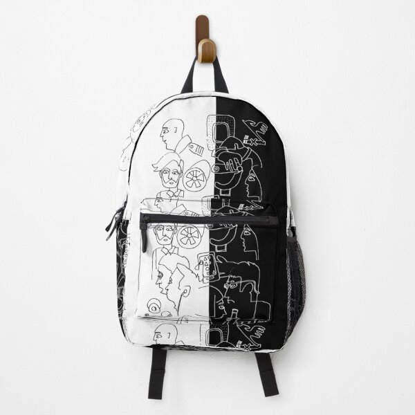 Item preview, Air Travel Split Black White designed and sold by badlydrawnbabe.