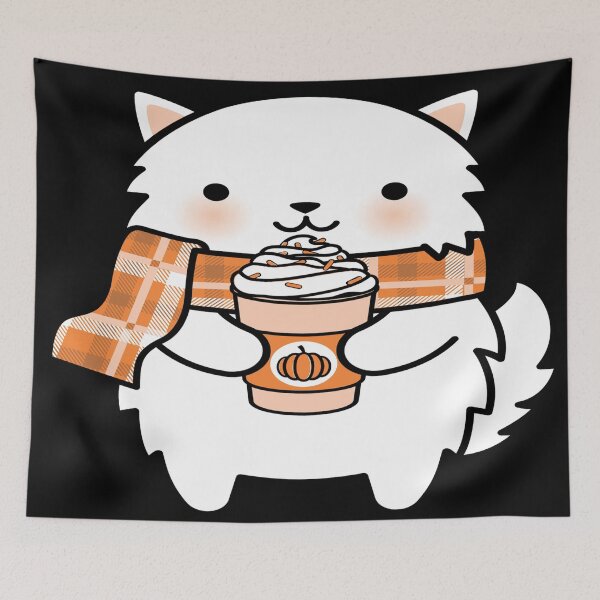 Item preview, Cat Pumpkin Spice Latte designed and sold by TrueTrippyArts.