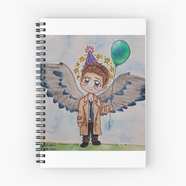 Item preview, Happy Birthday Castiel designed and sold by KayRoseBee.