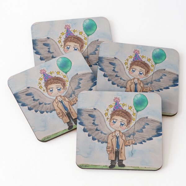 Item preview, Happy Birthday Castiel designed and sold by KayRoseBee.