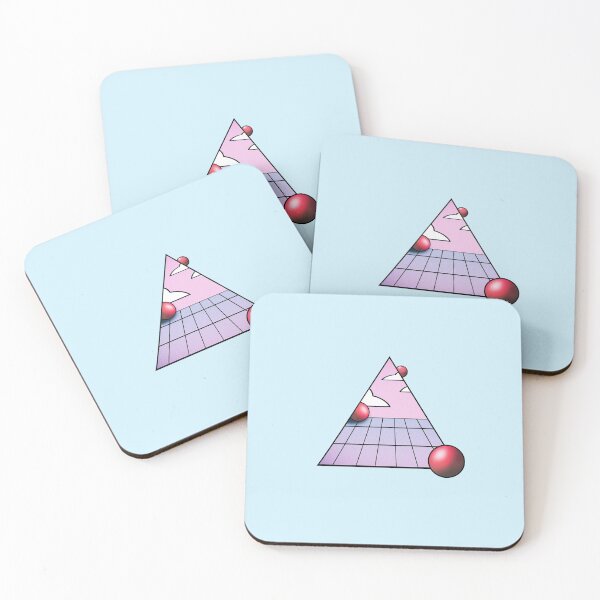 Item preview, Vaporwave Retro Sunset -  Aesthetic Trippy Retro Pink Psychedelic Art designed and sold by Shoegaze Shop.