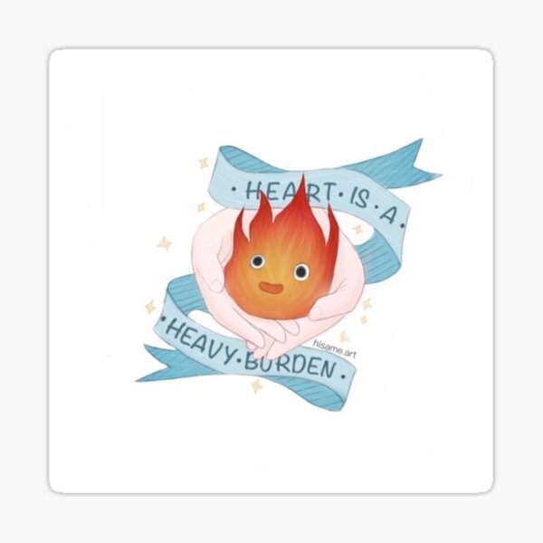 Howl's Moving Castle Calcifer Sticker